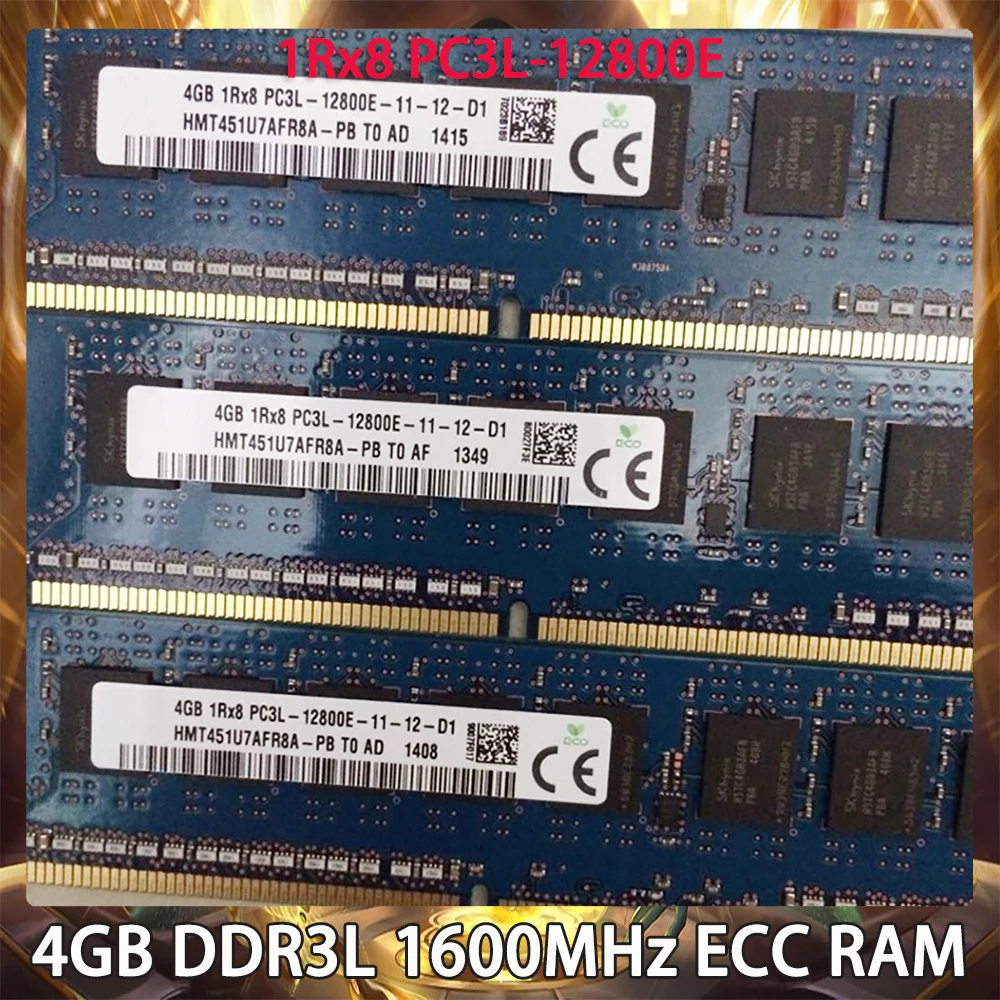 

1 шт. 4 ГБ DDR3L 1600 МГц ECC 1Rx8 PC3L-12800E ОЗУ для памяти SK Hynix