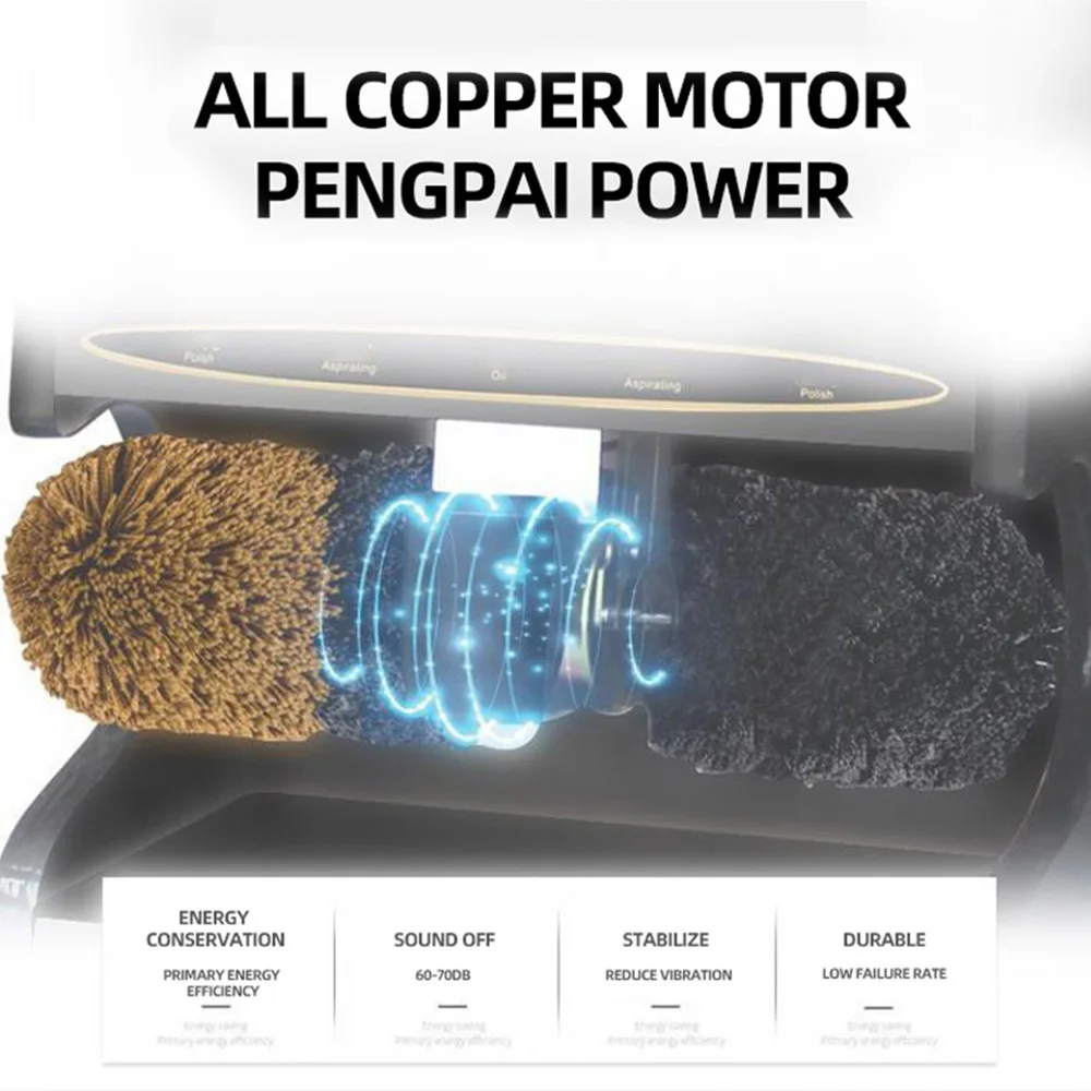 Machine de nettoyage de chaussures à Induction automatique, polisseuse commerciale électrique pour chaussures en cuir, Pulisci Scarpe Elettrico