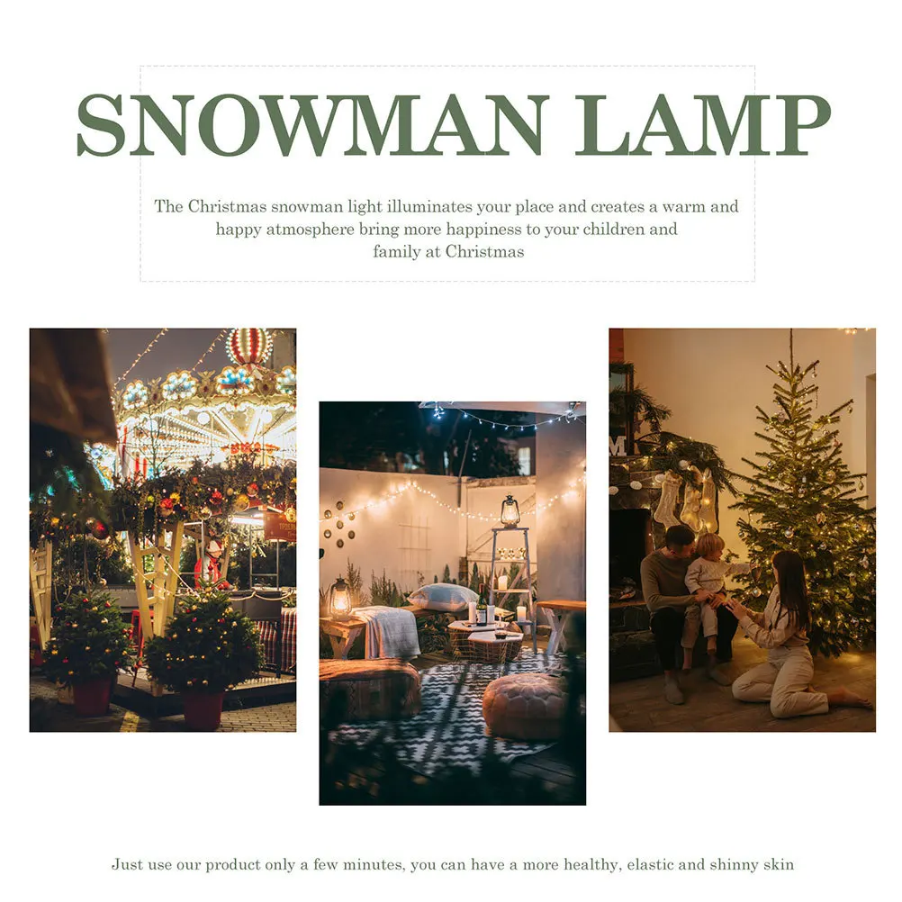 2 قطعة عيد الميلاد الشمسية ثلج أضواء الحديقة في الهواء الطلق حديقة الأرض إدراج مصابيح ضوء دافئ ديكور عيد الميلاد ضوء الحديقة الشمسية #1