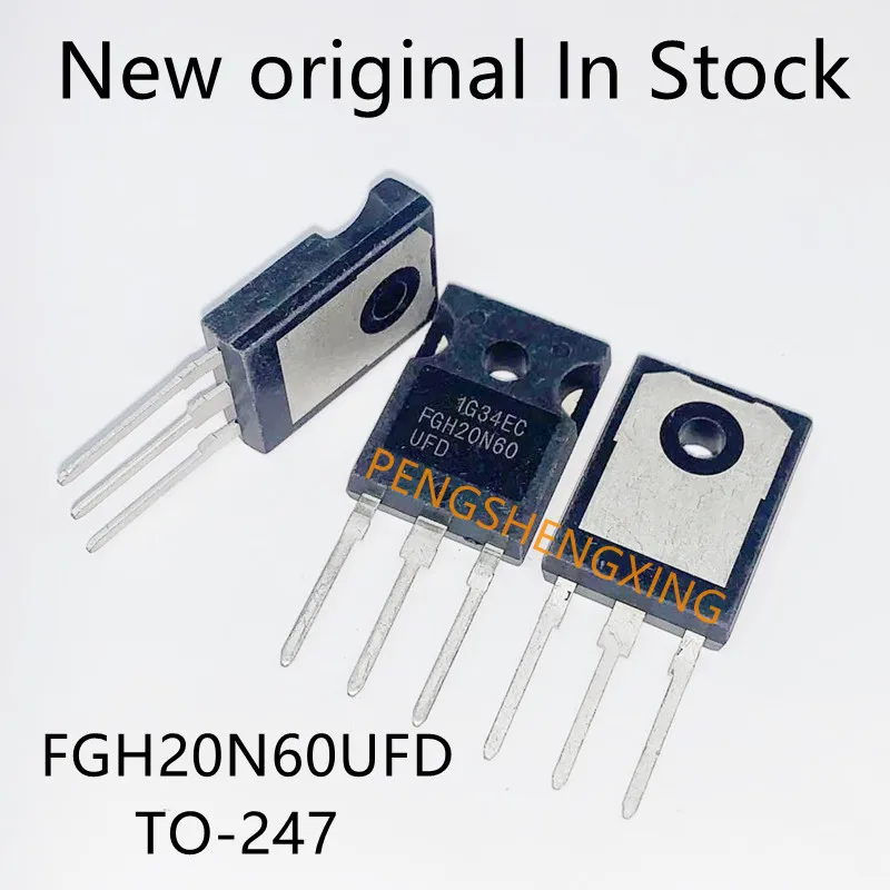 5PCS/lot  FGH20N60UFD  20N60  TO-247      Spot hot sale quality 100%