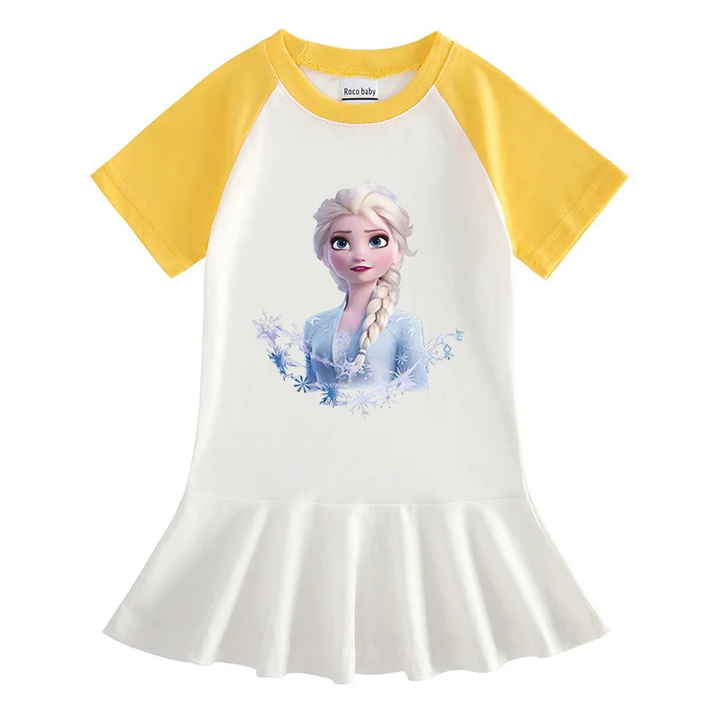 Disney New Summer neonate Elsa Anna Clothes Suit Girls Clothing Sets Girls Swimwear Girls Frozen Bikini Set Kids Party Gifts