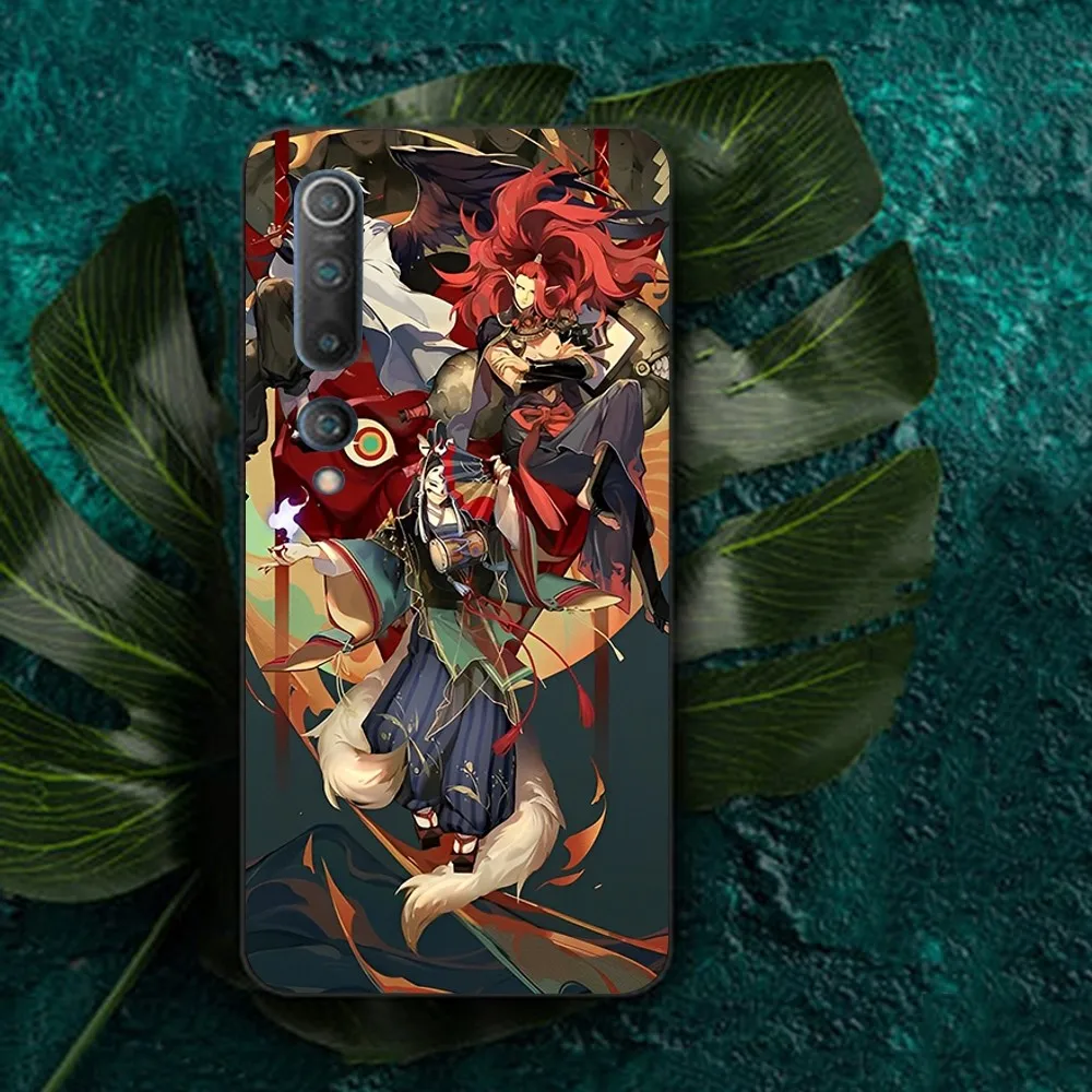 Custodia per telefono da gioco Onmyoji per Redmi Note 4X5 A 6 7 8 Pro T 9 Pro 9S 10 Pro 11 Pro 11S 11Epro PocoM3pro