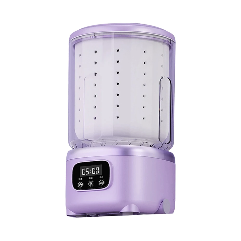 For Mini Washing Machine with Wireless Charging for Easy Laundry on Business Trips Offering Automatic Cleaning and Drying