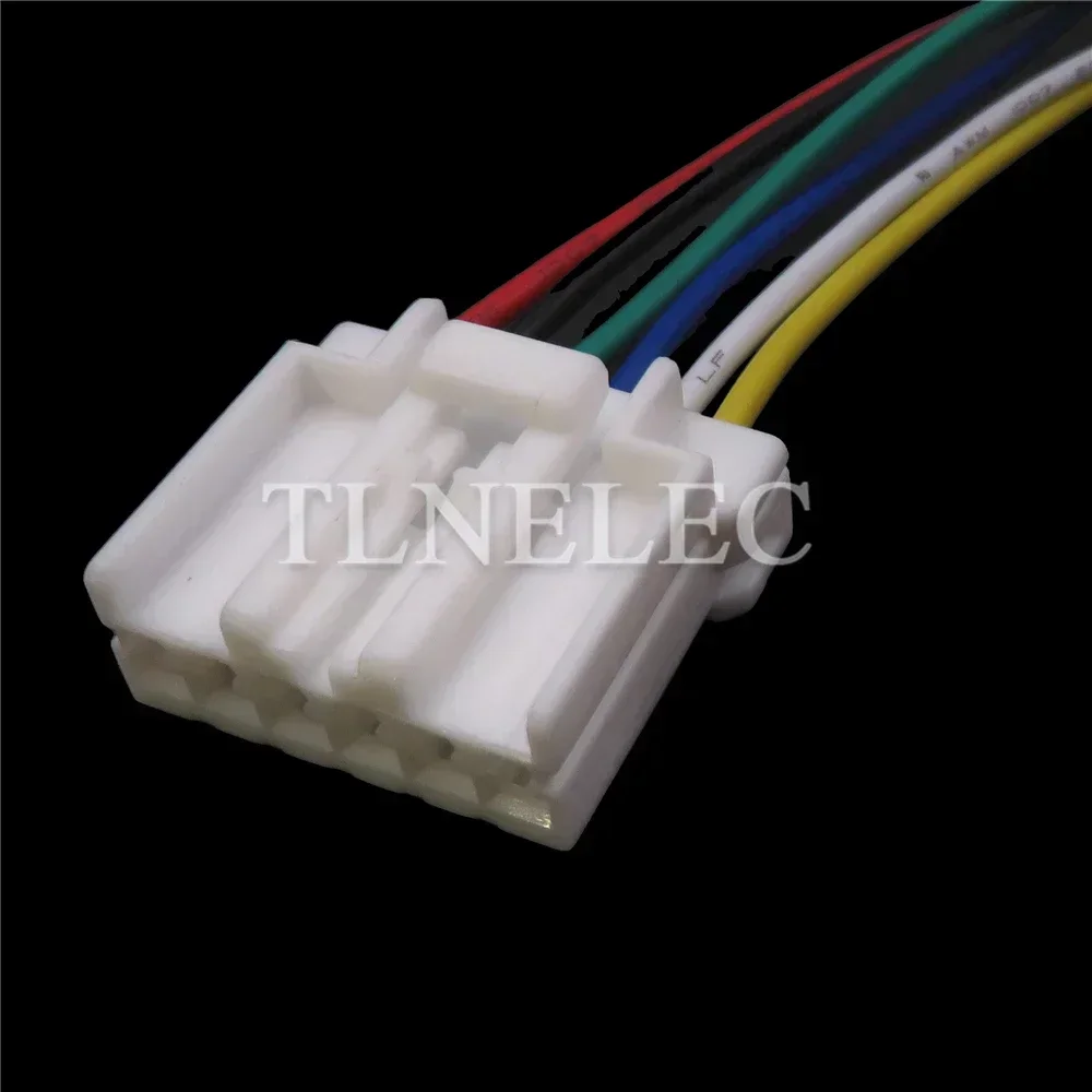6 Pin Way Auto Unsealed Connector With Wires Car Male Female Wiring Harness Sockets 368504-1 368502-1 174930-1 174923-1