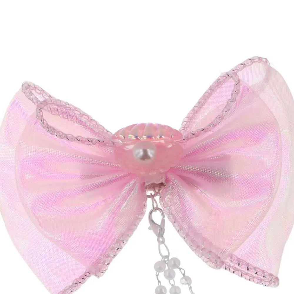 Fairy Fringe Mermaid Princess Forehead Chain Bow Tassel Baby Head Wear Pearl Ear Hook Women