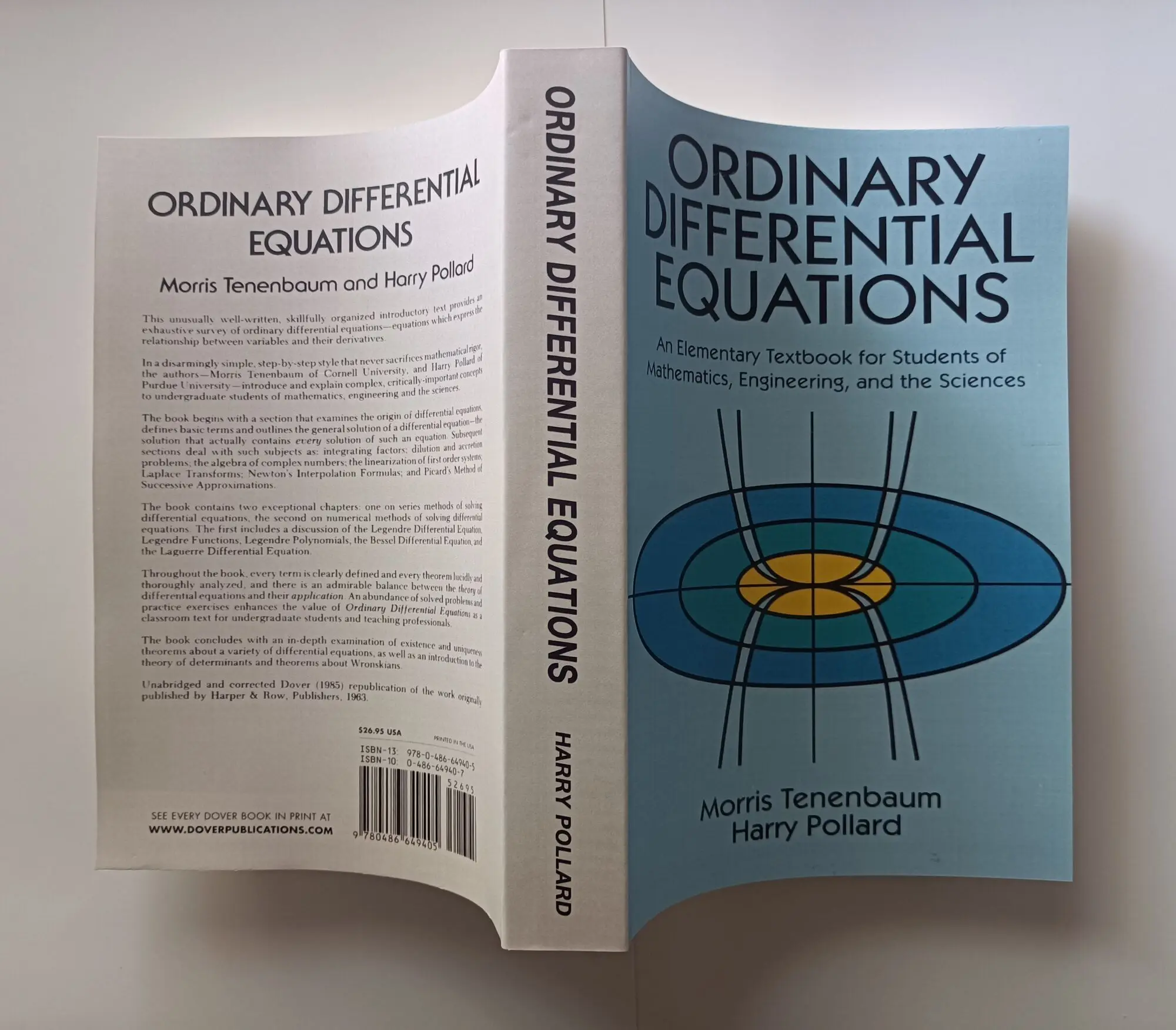 

Ordinary Differential Equations