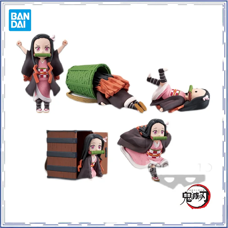 

BANDAI Demon Slayer WCF figure Nezuko Kamado action figure Q-version Special edition Amusement Brand new genuine In shelf