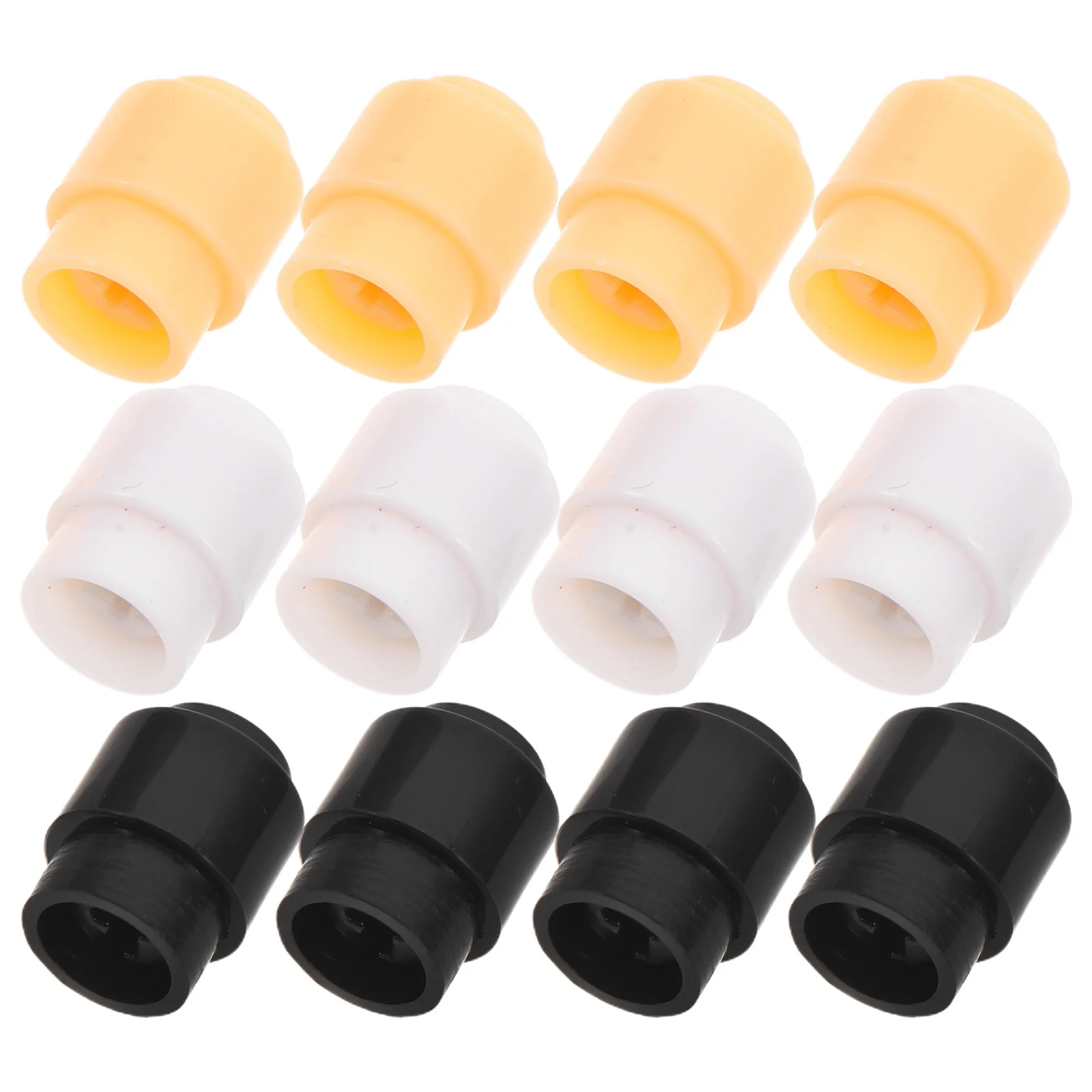 

30pcs Electric Guitar Switch Cap 1Cm Hole Pickup Selector Knob Plastic Toggle Tip Caps For Volume Tone Control Black White