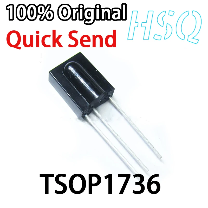 1PCS TSOP1736 Infrared Receiver Head 36kHz SIP-3 New Original