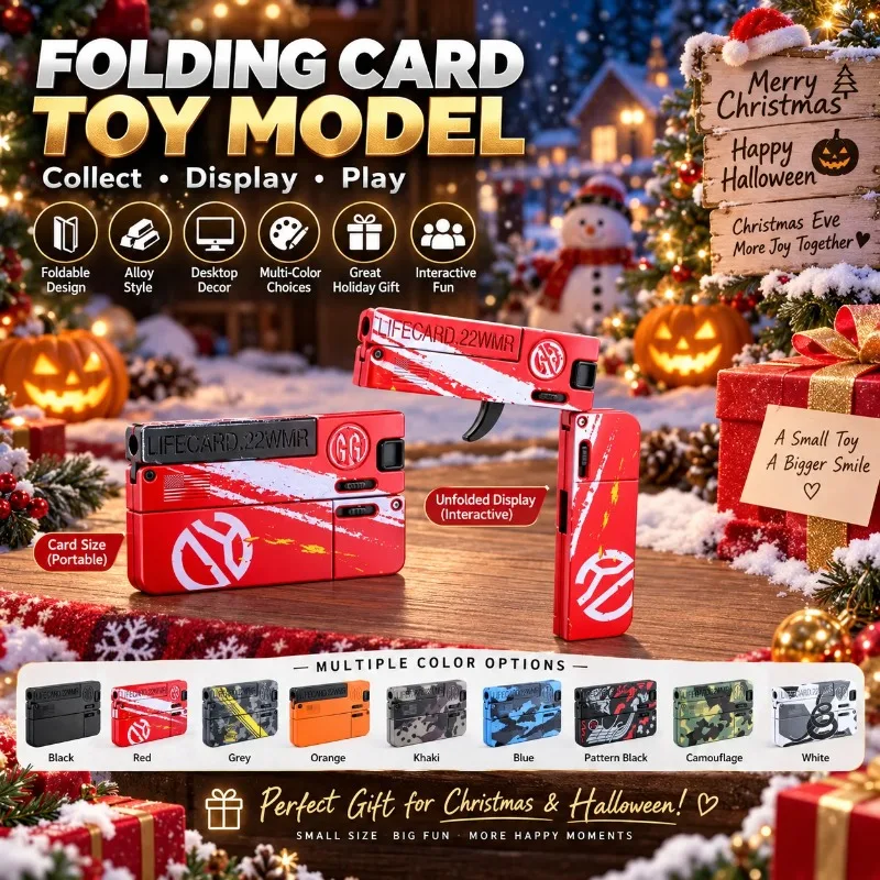 Popular Lifestyle Alloy Folding Collection Model, Desktop Decor for Interactive Play