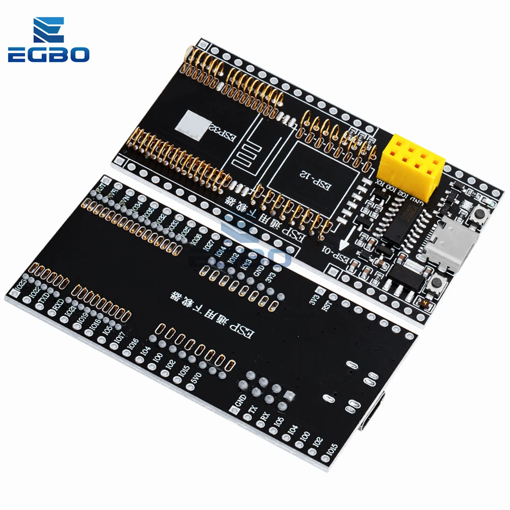 ESP32-WROVER 개발 보드 테스트 프로그래머 소켓 다운로더, ESP-01 ESP01S ESP12 ESP32 어댑터 CH340, ESP8266, 1-10 개