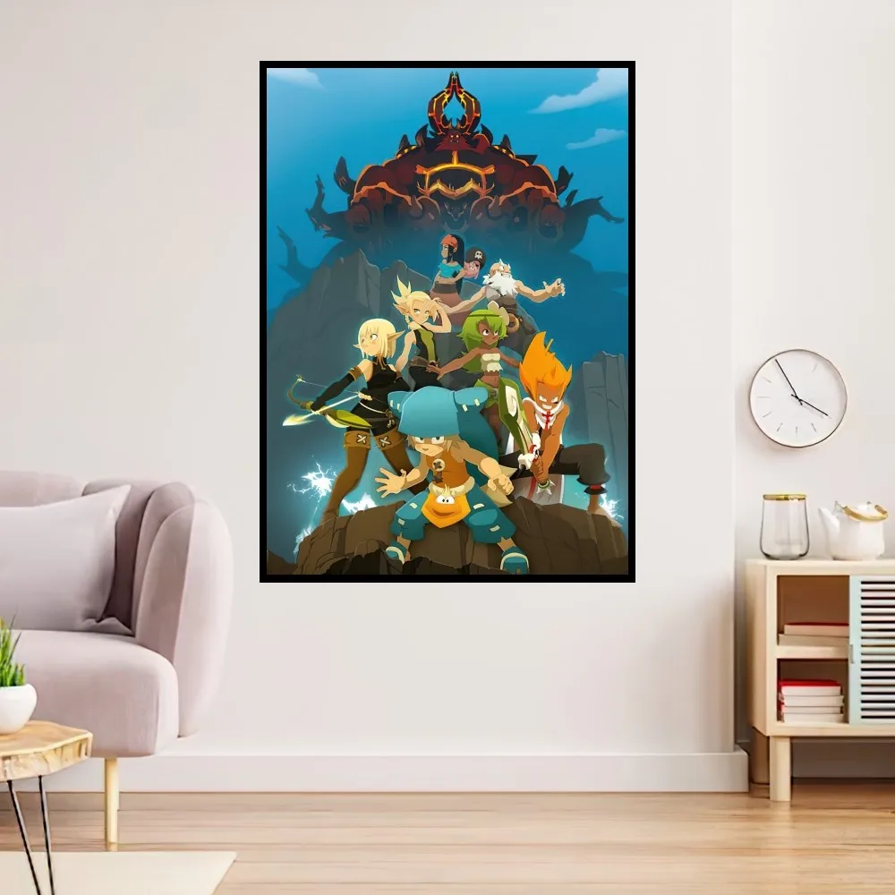 Game W-Wakfu S-Strategy Poster Prints Wall Painting Bedroom Living Room Decoration Office Home