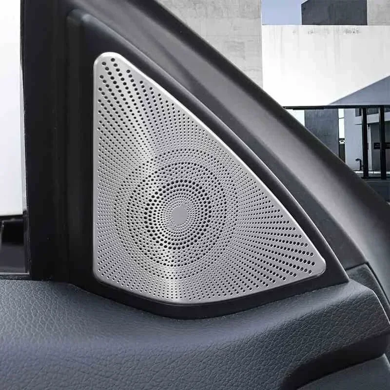 Car Door Audio Speaker Gearshift Panel Door Armrest Cover Trim Sticker for Mercedes Benz E Class Coupe W207 C207 Accessories