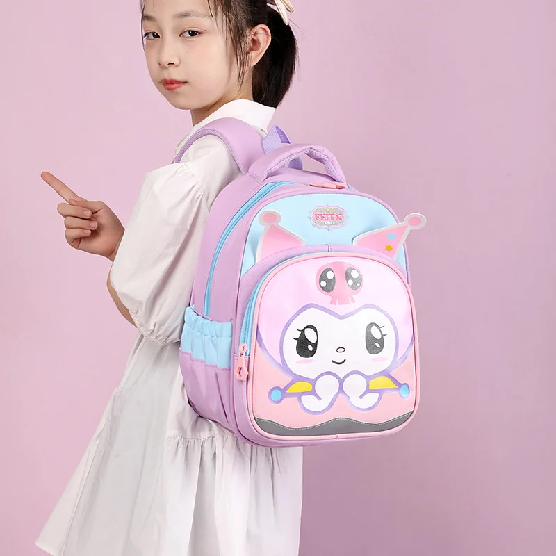 

Sanrio Kulomi's new cute waterproof and breathable children's schoolbag cartoon lightweight burden-reducing backpack