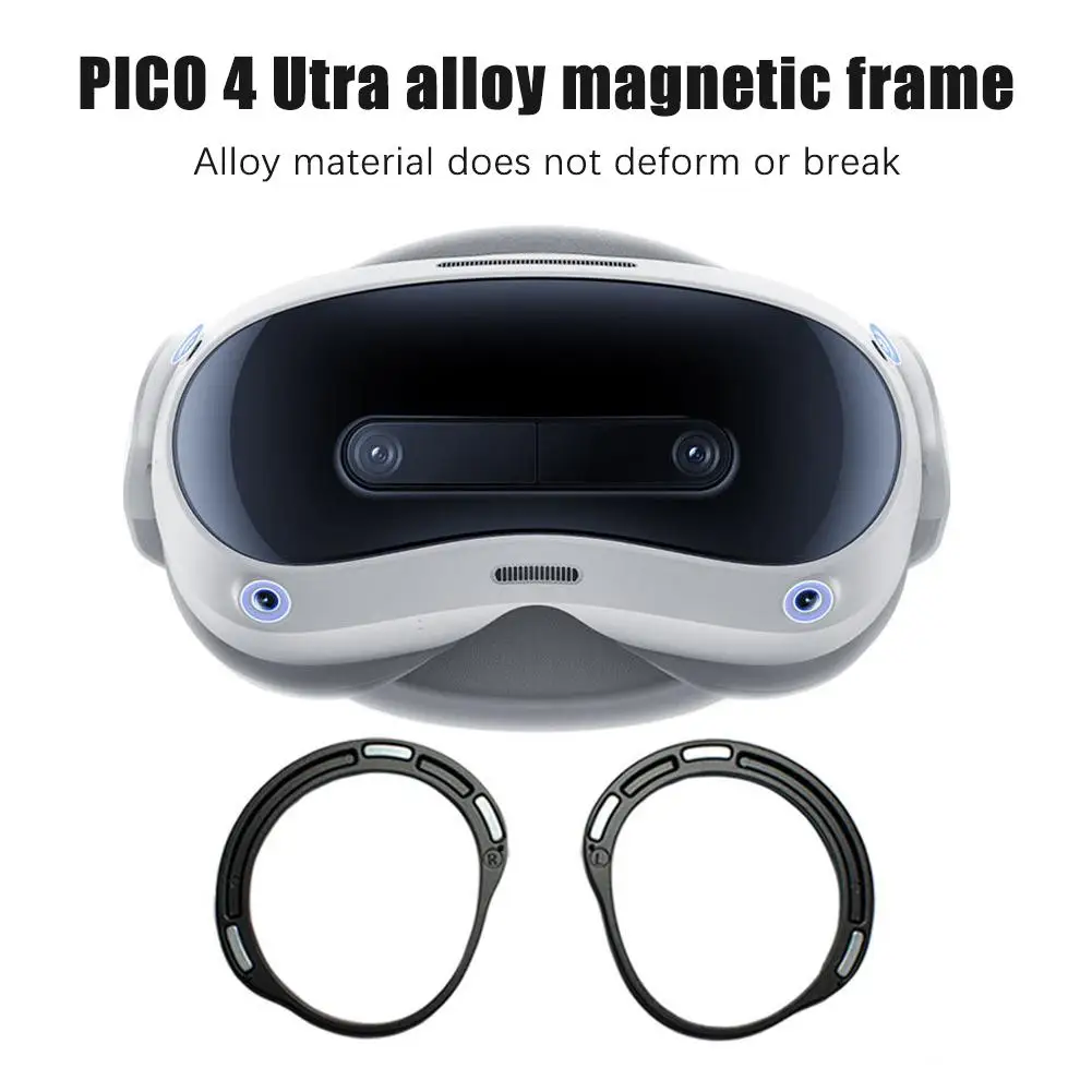 For PICO 4 Ultra Eyeglass Frame Alloy Magnetic Frame VR Gaming Equipment VR Glasses Frames For PICO4 Ultra Accessories