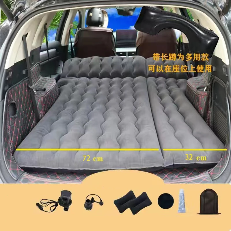 SUV Inflatable Car Bed,Air Mattress  Travel Back Seat with pump,Rest Sleep Camping Auto