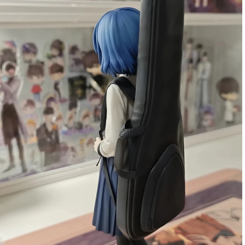 ฟิกเกอร์อนิเมะ โบชชิ เดอะ ร็อค ยามาดะ เรียว ขนาด 25 ซม. ชุดนักเรียน ยืน ของสะสม ตกแต่งโต๊ะทำงาน ของเล่น