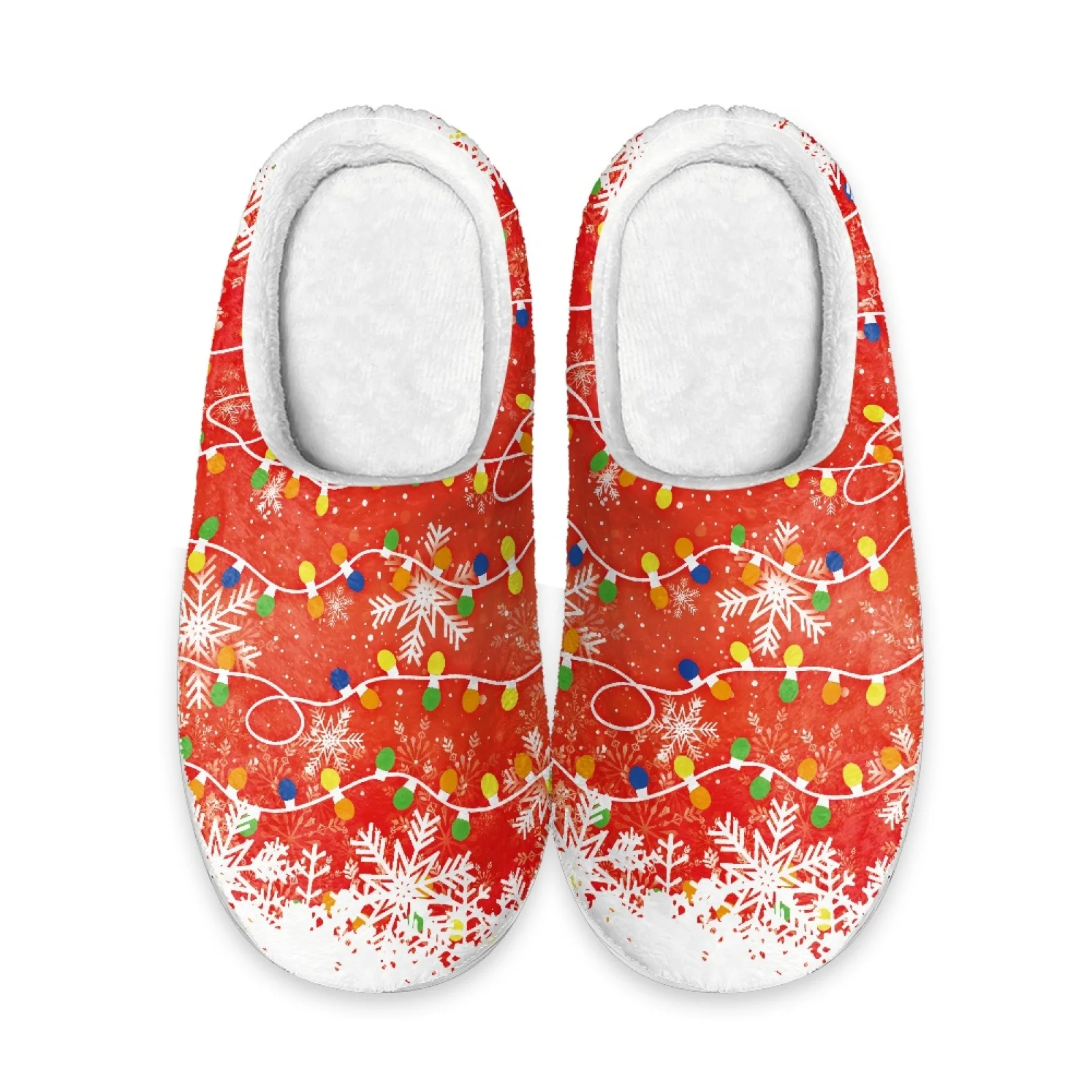 Reindeer Tree Warm Slippers Indoor House Shoes Extra Warm Thermal Slippers For Winter Late Night Study Session House Shoes