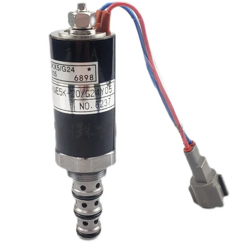 Excavator parts Kato HD700 820 1023 1250 1430 hydraulic pump solenoid valve elevator proportional valve