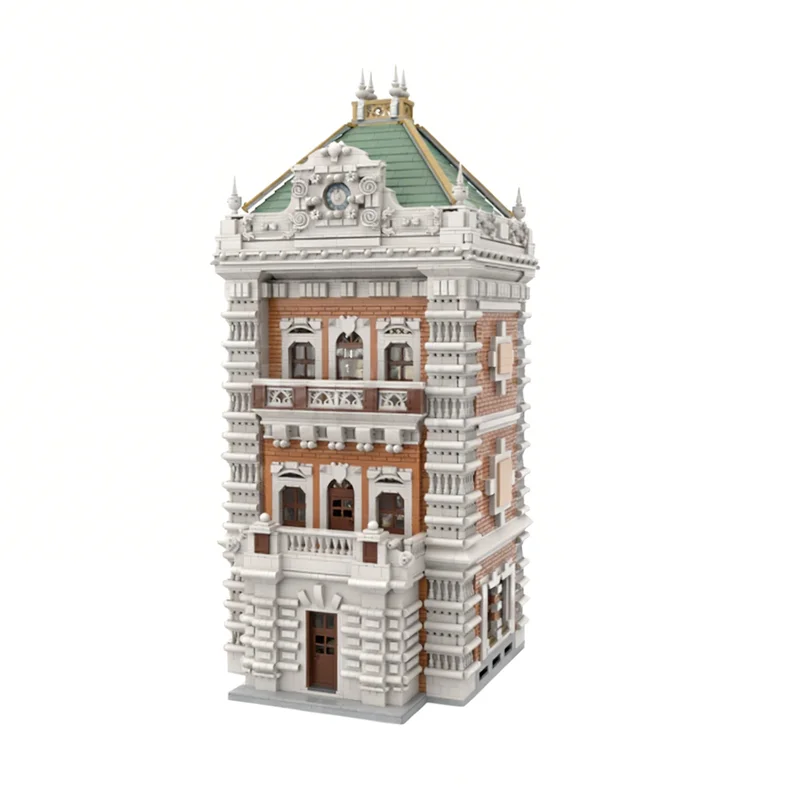 10170pcs MOC Palace Library Modular Buildings Model Building Blocks Construction Christmas Gift Toys Idea Creative Assemble