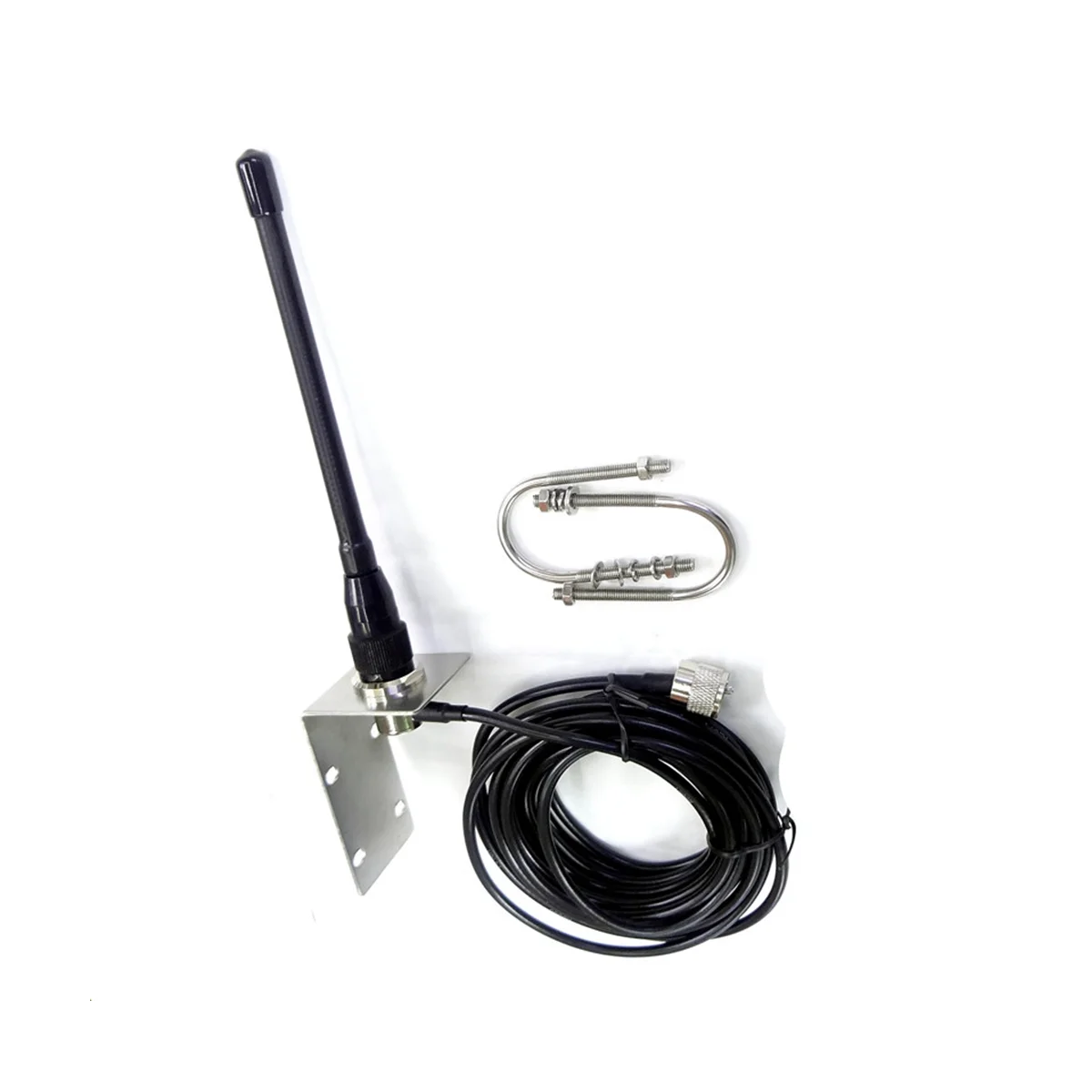 VHF Marine Antenna 156-163Mhz with 5M RG-58 Cable for Boat Sailboat