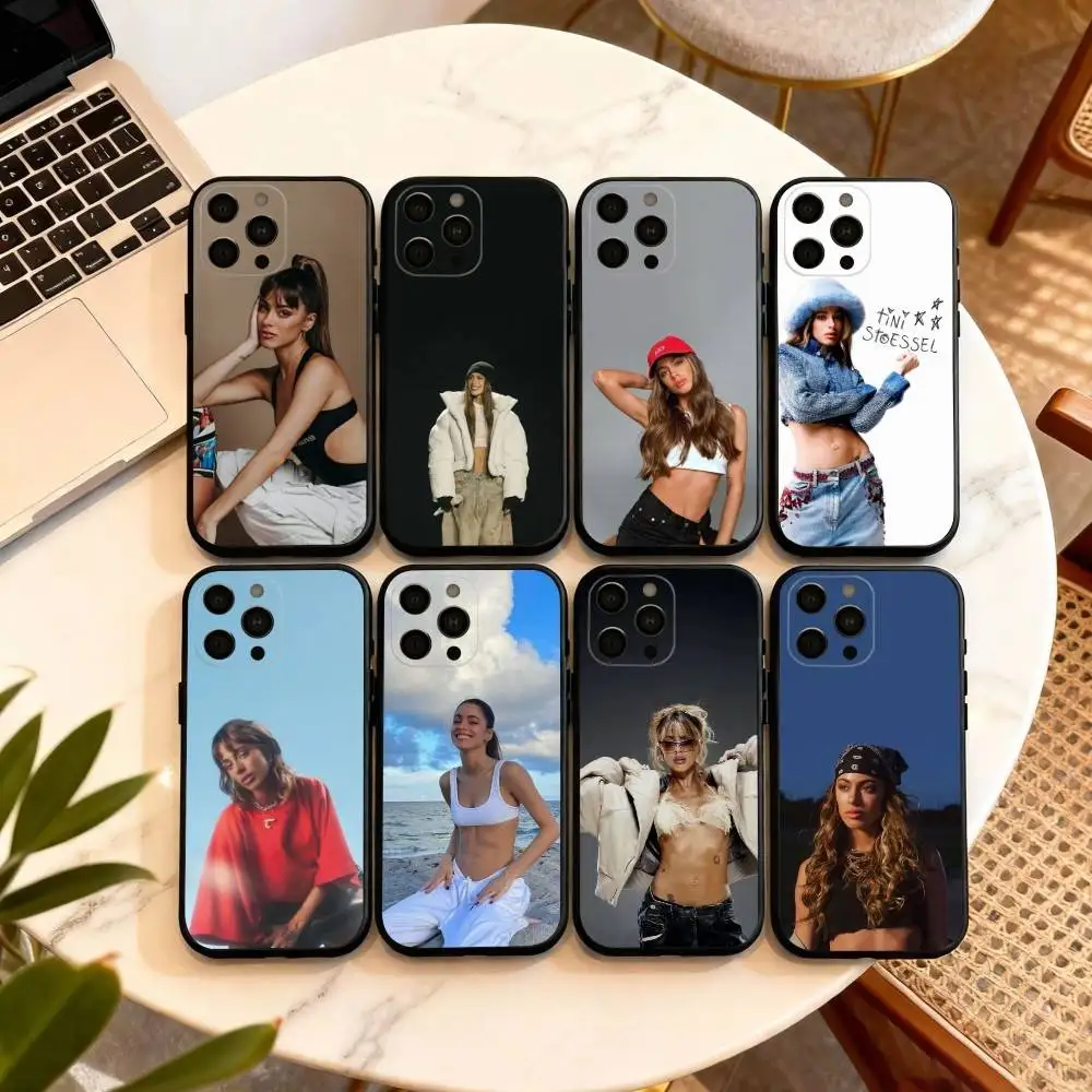 

Singer T-Tini S-Stoessel Phone Case For iPhone 17,16,15,14,13,12,11 Plus,Pro Max,XS,Soft Silicone Black Cover