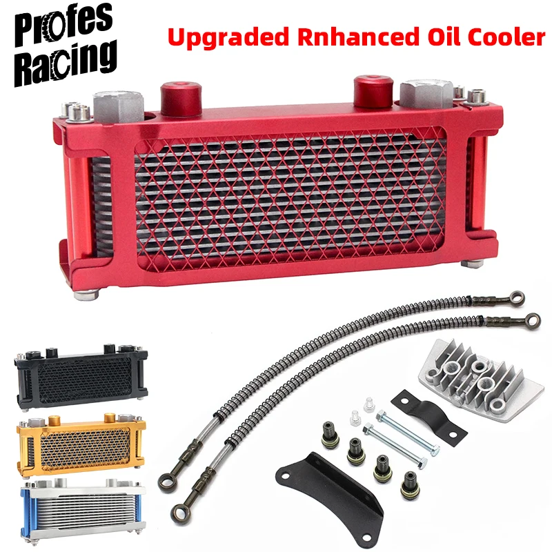 Motorcycle Cooler Radiator Oil CoolingSet For Monkey 70cc 50cc 90cc 110cc 125cc 140cc Dirt Bike Bike DAX Pocket Bike ATV