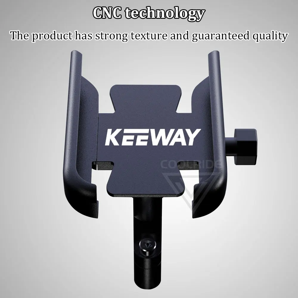 Motorcycle Phone Holder Aluminum for Keeway RKF/V Cruise/RKV/SR/TX/RKR/ 125 K Light 202 V302C RKS 150 Vieste 300 Superlight 200