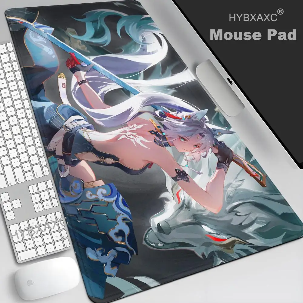 Honkai Star Rail feixiao Mouse pad Computer Large gaming accessories Laptop Keyboard Pad Gaming HD definition printing mouse pad