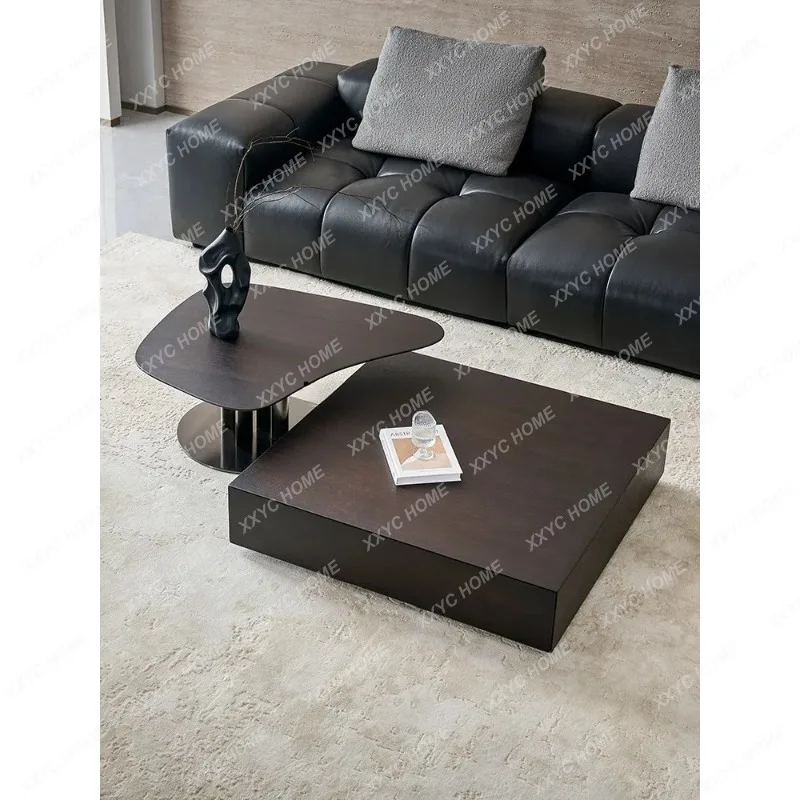 XX Minimalist Irregular Sofa Side Table Light Luxury Living Room Home Mobile Coffee Table