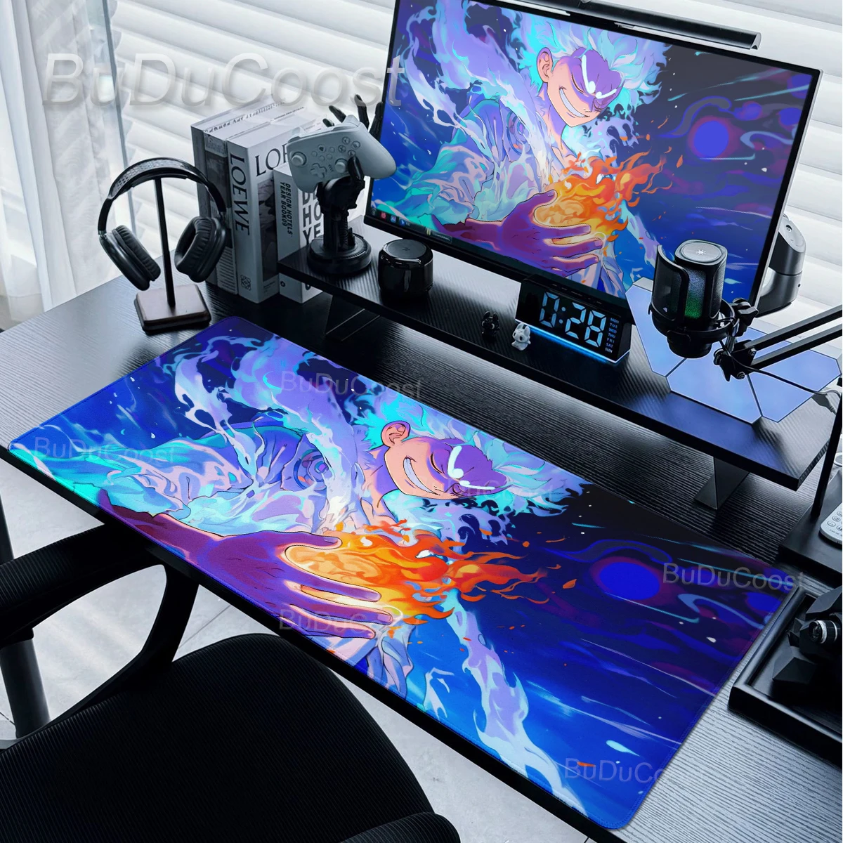 Gaming Mouse Pad Gamer Home Computer HD One Piece Luffy Mousepad XXL Cool E-Sports Keyboard Pad Laptop Carpet Office Mouse Mats