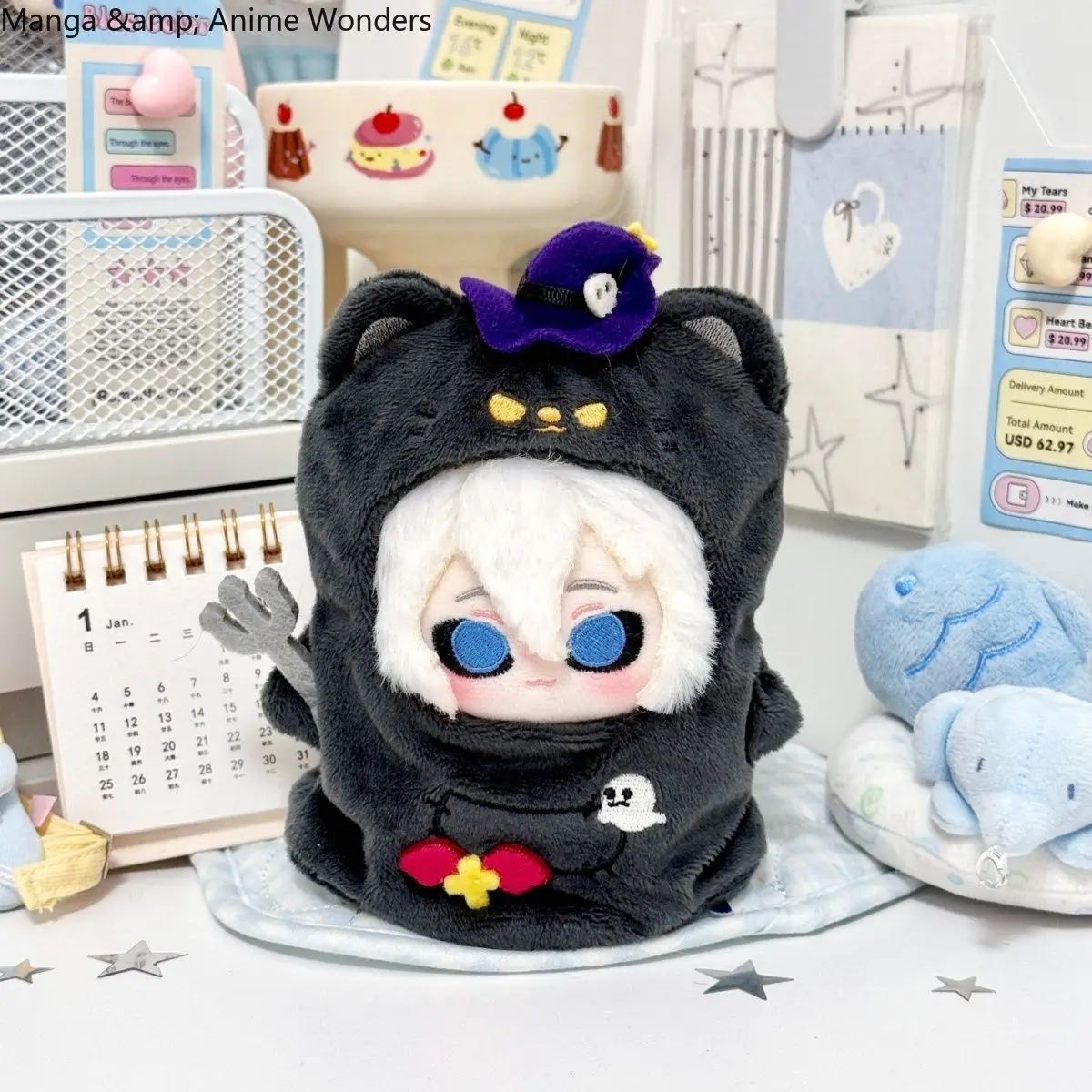 10CM Ithaqua Identity Ⅴ Anime Cute Nunu Body Cartoon Figure Idol