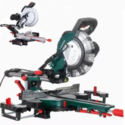 Multifunctional Pull Rod Cutting Machine 8 Inch 12 Inch Stainless Steel Aluminum Miter Saw Push Pull Saw Woodworking Saw