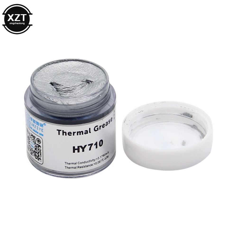 HY710 Thermal Compound Conductive 12W/mk Grease Paste Silicone Plaster Heat Sink for CPU GPU Chipset Notebook Cooling Coolers