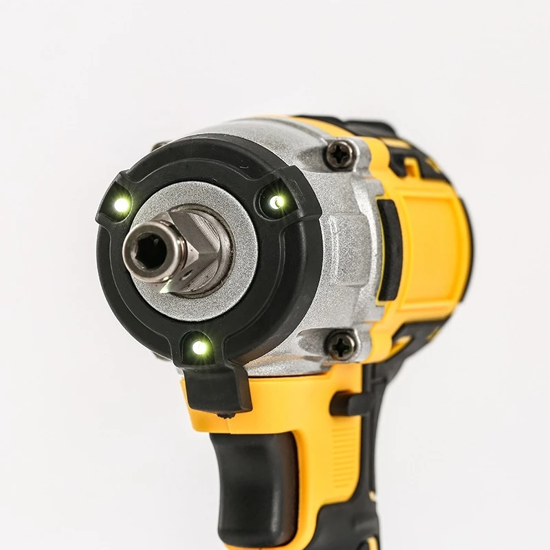 Brushless electric wrench lithium battery charging impact wrench high torque shelving electric sleeve