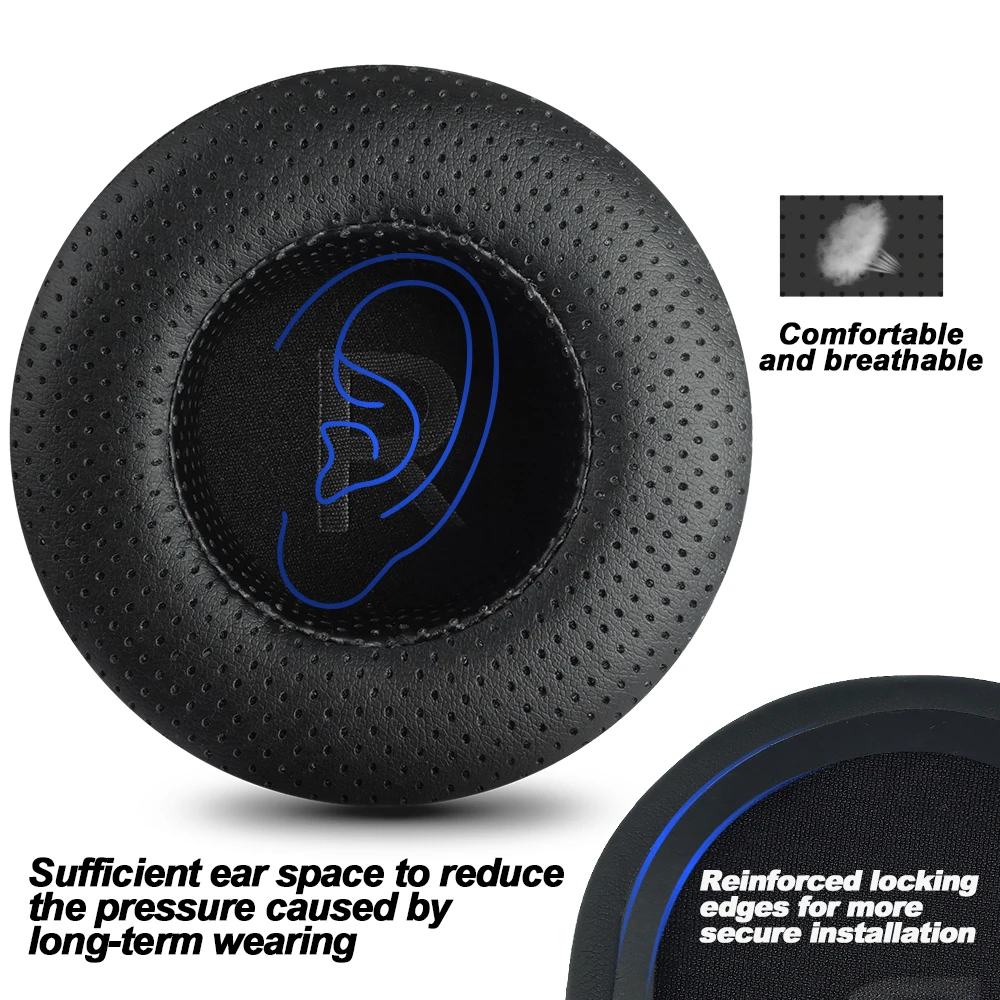 Earphone pads For EKSA P100 replacement Earpads headphones Mesh cloth Memory Covers Sponge