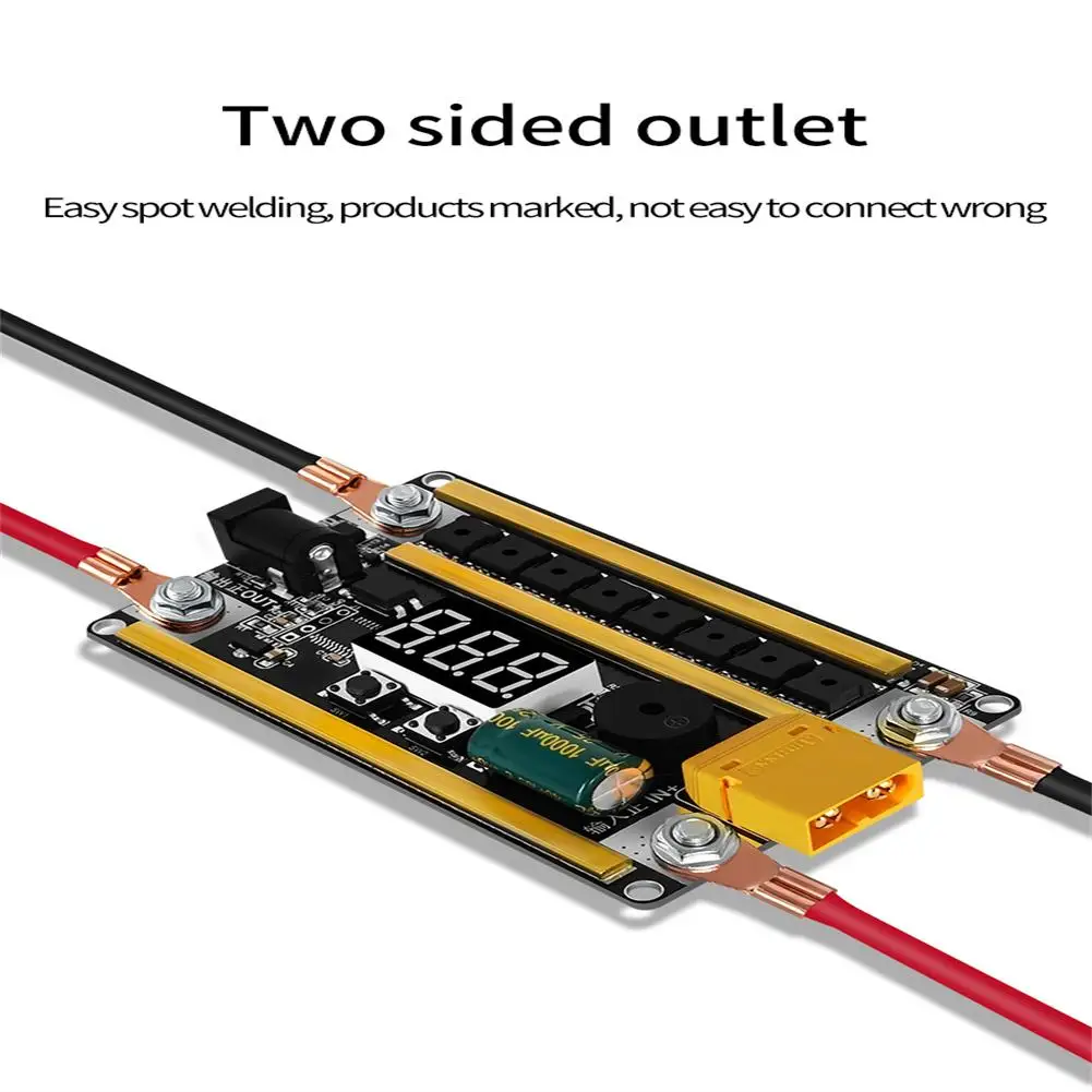 12v Spot Welding Machine Control Board Set Handheld Portable 18650 Lithium Battery Spot Welder Diy Accessories