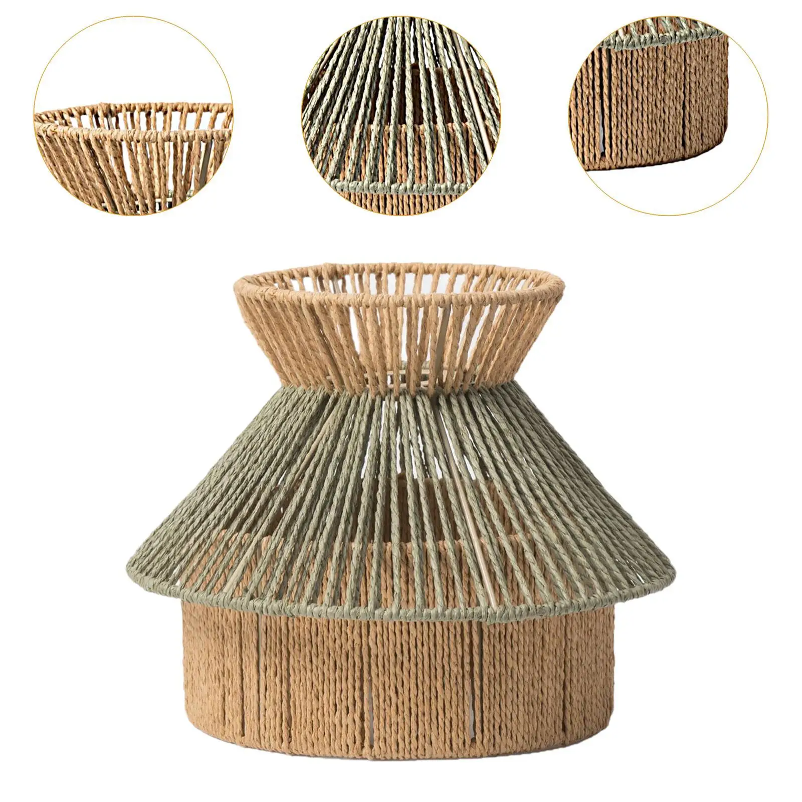 Lamp Shade Decor Hanging Ceiling Light Shade for Home Dining Table Farmhouse