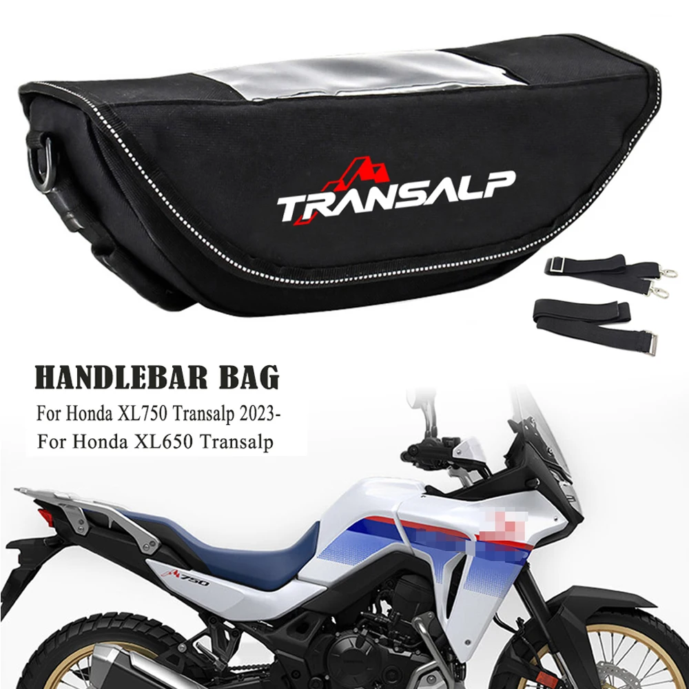 XL750 Motorcycle Accessors Waterproof Bag Storage Handlebar bag Travel Tool Bag For Honda XL750 Transalp 2023- XL650 XL 750 650