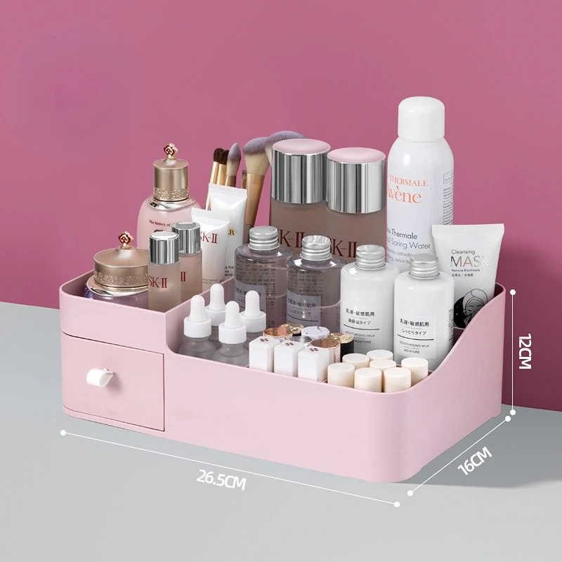 Cosmetics Storage Box Student Dormitory Desktop Organization Net Celebrity Mask Dresser Skin Care Product Shelf