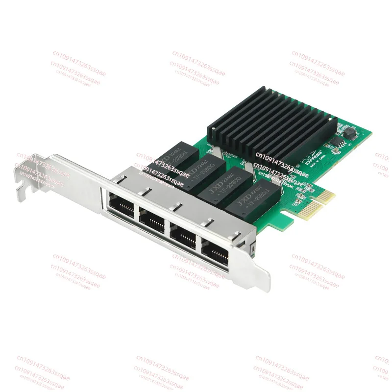 

Четырехпортовая гигабитная сетевая интерфейсная карта pcie для настольного компьютера 4-портовый серверный настольный Ethernet pci-e высокоскоростной независимый