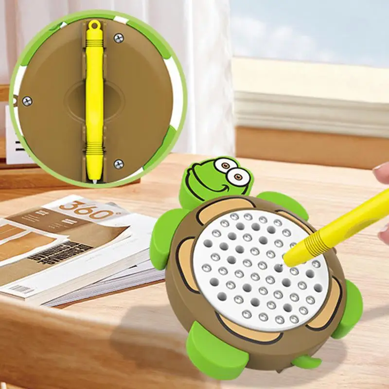 Mini tavolo da disegno magnetico sensoriale interattivo giocattolo per bambini magnete pad apprendimento educativo scrittura giocattoli regali di compleanno per bambini