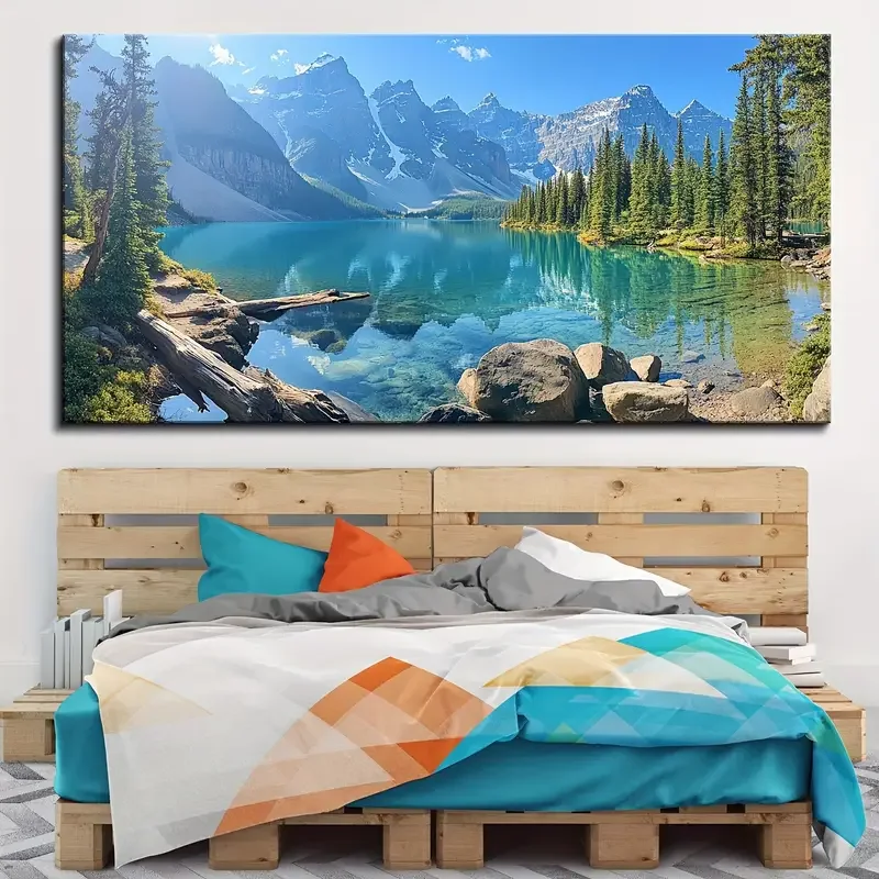1ピース フレームレス キャンバス絵画 1.5インチ フレー - Photography Nature のレビューと価格