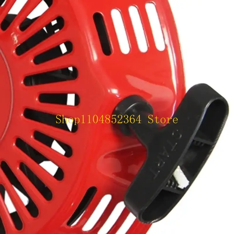 652F 200mm Center Hole Recoil Starter Assembly For GX340 GX390 Engines ABS Construction