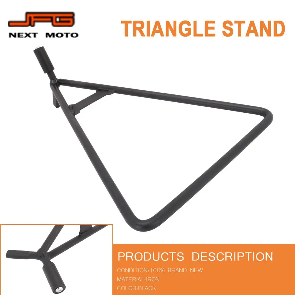 

Universal Triangle Side Stand Kickstand Motorcycle Heavy Duty Steel Universal Parking Tool Enduro Dirt Pit Bike Motorbike Parts