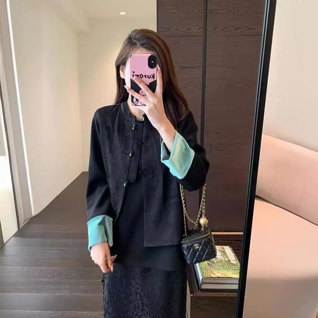 

AMR UU женский высококачественный шелковый льняной жилет в национальном стиле, свободный крой на весну и лето, новая мода в стиле шинуазри