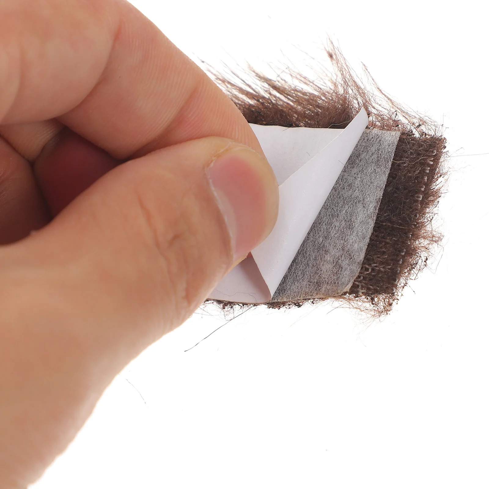 1 Juego de accesorios de disfraz de cejas de barba falsa para fiesta de Halloween, Carnaval, Cosplay, accesorio de decoración para actuación en escenario, ligero