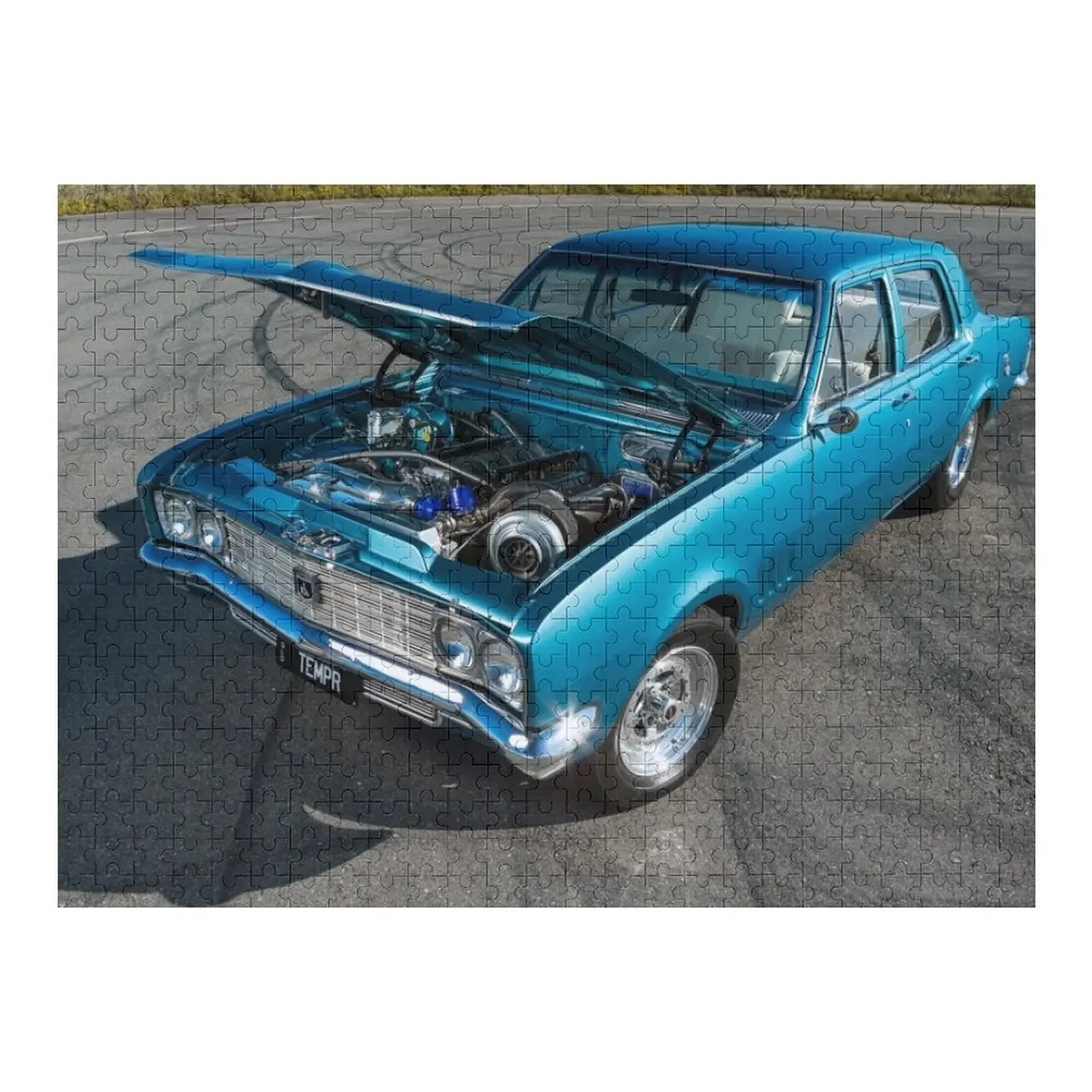 

Todd Chandler's Turbo LS Holden HT Premier Jigsaw Puzzle Custom Gifts Personalized Gift Married Name Wooden Toy Wood Name Puzzle