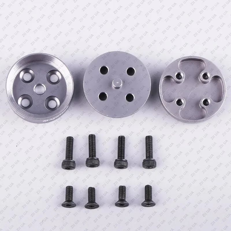 CNC 15MM Hole Pitch Aluminum Round Quick Release Propeller Seat CW CCW Propeller Adapter for UAV Q6L 6215 6035 Etc.