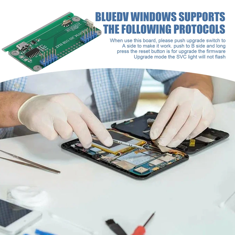 Jumbospot MMDVM HS placa adaptadora de sombrero USB reemplazar para Rasberry Pi para Windows Linux Android Hotspot DSTAR DMR